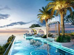 Panoramic Sea view-only 1% Monthly-4% DLD WAVIER-fully furnished-less price