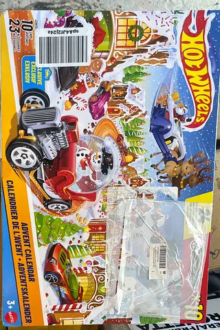 Hot Wheels Advent Calendar (sealed) - Holiday mini cars