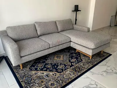 West elm Eddy L shape sofa