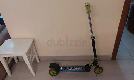 Skipping Scooter with adjustable handle height