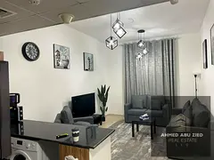 Furnished 1BR Apartment for Monthly Rent in City Tower Ajman, Central AC, 2 Baths, Bills &amp; Inter