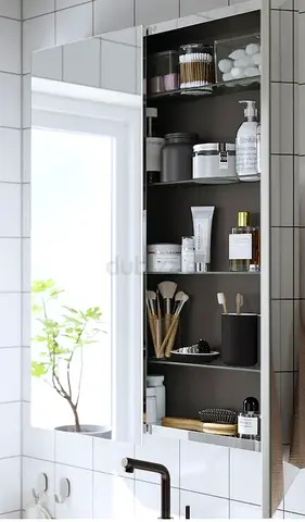 Price is negotiable Brand new Modern Double Door Bathroom Mirror Cabinet