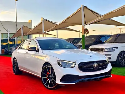 مرسيدس E350 2021 كلين تايتل بحالة الوكالة التامة وسعر عرض ممتاز