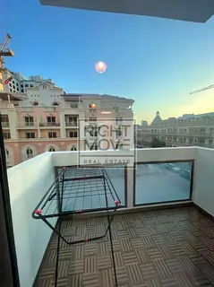 STUDIO FOR SALE IN JVC | COVERED PARKING | FURNISHED | WITH BALCONY