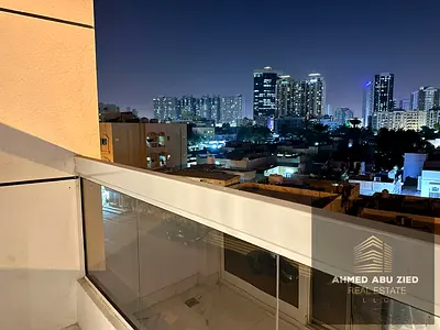 اجمل وارقى شقة غرفة وصالة فرش جديد بالكامل للايجار الشهرى - حمام - الانترنت والصيانة مجانى - تكييف مركزي  - بلكونة