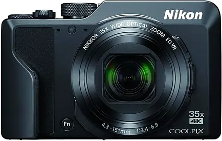 Brand New Nikon Coolpix A1000 16 MP 35X Optical Zoom 4K WIFI Digital Camera Black