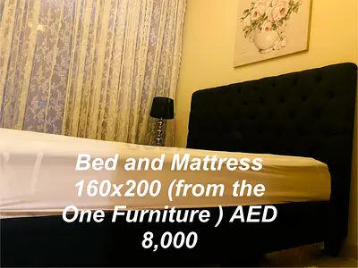 Premium Quality Bed and Mattress 160x200 from One Furniture