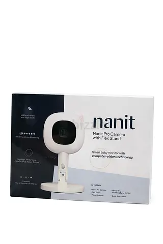 Nanit Pro 1080p HD video brings you a real-time, crystal-clear video of your baby, and two-way audio