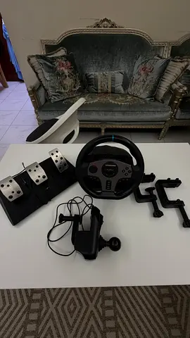 PXN Gaming Steering Wheel - Like New (Used 4 Months) فقط في ابوظبي ول استلام يد بيد