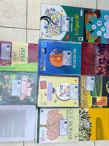 Grade 8 cbse + ministry books full set