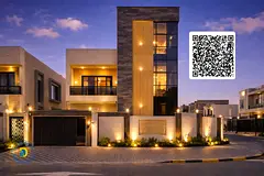 For sale, including registration fees: Corner villa in Al-Amrah area, 5 rooms and a roof terrace.