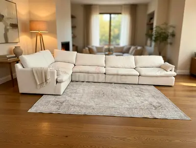 Modular Home Center swin feather filled sofa