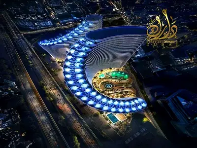 شقة بغرفة نوم واحدة | إطلالة على وسط المدينة والمارينا | شرفة | دخول المسبح والنادي الرياضي