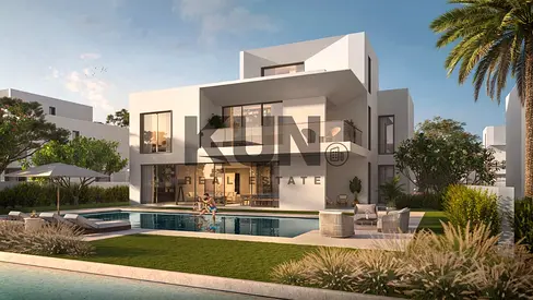 فيلا من 4 غرف نوم | بالميرا 3 | إطلالات على البحيرة والمسبح | مسبح خاص