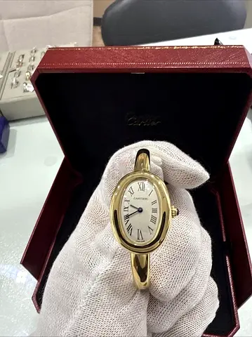 Cartier Baignoire-style oval watch