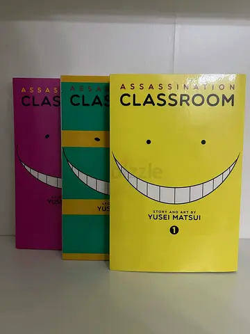 Classroom Assassination Manga Vol 1-3