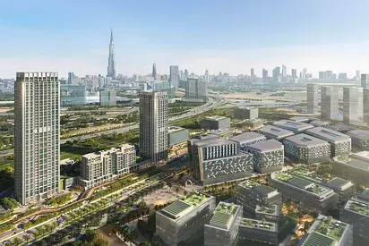 Burj Khalifa view | Big Layout | High Floor