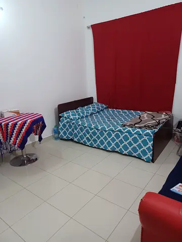 furnished big room available near Al ghubaiba Metro station and bus station