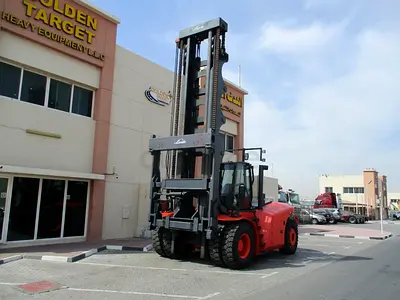 Linde H220 Empty Container Handler Forklift