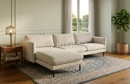 Modern Sofa Set | L Shape | Elegant Look Description: Elegant L shape sofa with stylish design. Hig