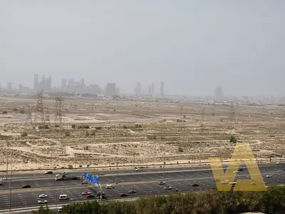 شقة بغرفتي نوم | بن غاطي هاوس JVC | شرفة | إطلالة على وسط المدينة