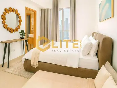 غرفة نوم واحدة مفروشة | برج بلفيو 2 | إطلالات على برج خليفة ووسط المدينة