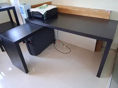 Work Desk with side extension