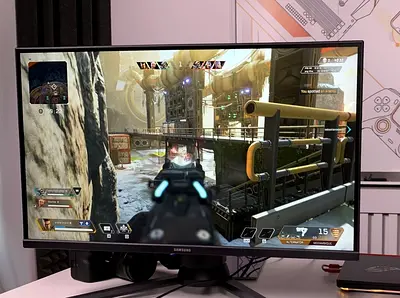 Samsung Odyssey G3 27” Gaming Monitor - Light used with Full accessories