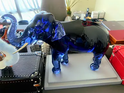 Baccarat Limited Edition Elephant Sculpture