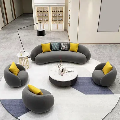 Luxury Lounge Sofa – Soft  Cozy Modern Sofa Set – Elegant Luxury Collection
