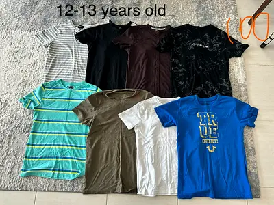 Tshirts for a boy 12-13 years old