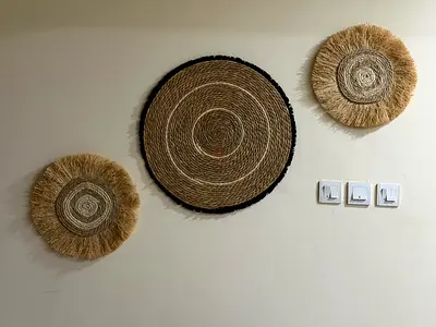 Decorative Wall Hangings - Natural Fiber Art