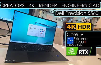 Ultra Power - i9 + RTX 4K OLED - Creators , Gamers , Rendering - Dell Precision 5560 , zbook xps p15
