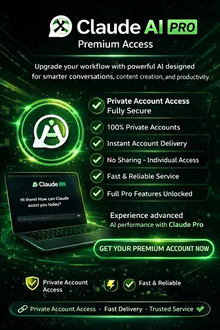 Claude AI Pro Premium Access Subscription