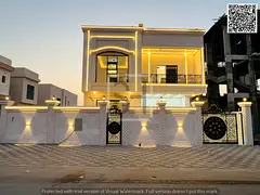 Your dream villa in Ajman, including registration and ownership fees, air conditioning, water, and e