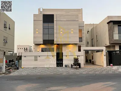 A villa with all registration and ownership fees included, on the main street, ready to move in, in the most prestigious areas of Ajman. Freehold owne
