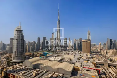 Large Layout | Burj and Fountain Views | Serviced