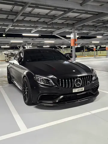 Mercedes benz AMG C63s coupe edition 1 GCC. Converted to 2023 final edition