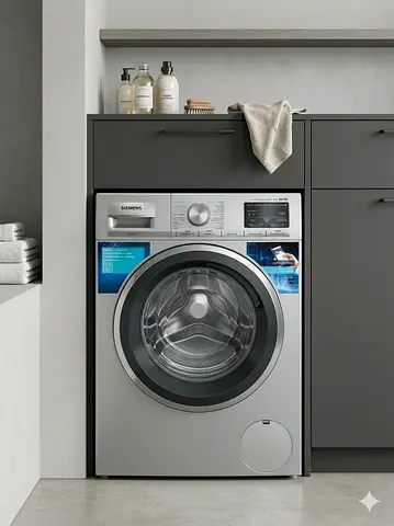 SIEMENS IQ700 9 KG washer 1400 rpm speed for spin latest model