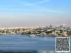 🏢 1 Bedroom Apartment for Sale – Orient Towers, Ajman 🏢 ✨ Full panoramic view of the creek