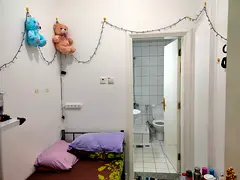 Maid room available for single lady with attached wash room