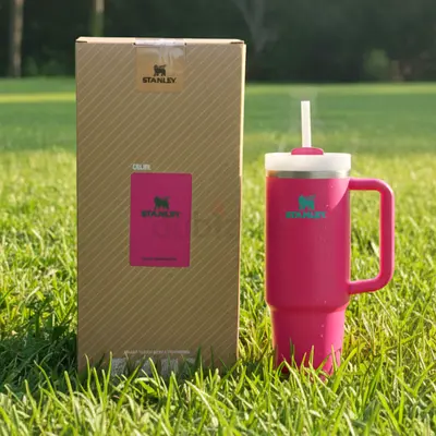 Stanley 1.9L FlowState Tumbler Water Bottle Pink