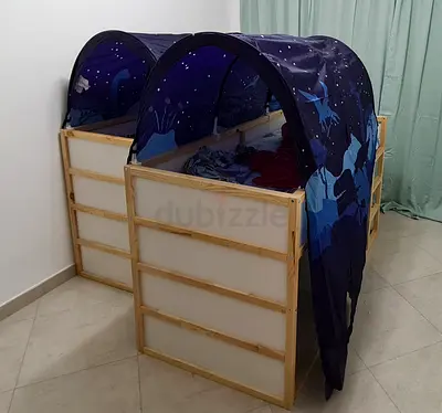 KURA Reversible bed from Ikea (with tent)