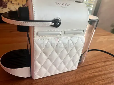 Elegant Coffee Machine in White