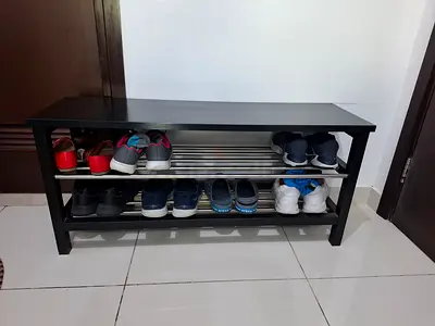 Shoe rack bench (Ikea)