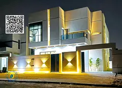 Modern 4-bedroom villa with pool in Al Haliyo 2, Ajman. Price includes registration fees.