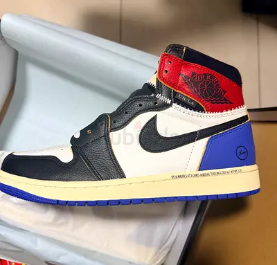 Jordan 1 Retro High OG SP Fragment X Union LA Varsity Red Sport Royal