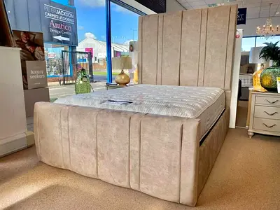 Brand New Fully Customizable Queen Size Bed - Hydraulic Storage Can be installed