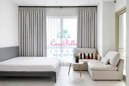 Spacious Studio | Huge Balcony | Furnished