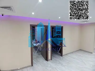Office for annual rent, divided and ready for immediate occupancy in Horizon Towers, Ajman.